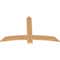 Ekena Millwork Bellingham Timber Gable Bracket, Western Red Cedar, 60"W x 38"H x 1 1/2"D x 5 1/2"F, 15/12 Pitch GBW060X38X0206BEL00SWR - alternate 2